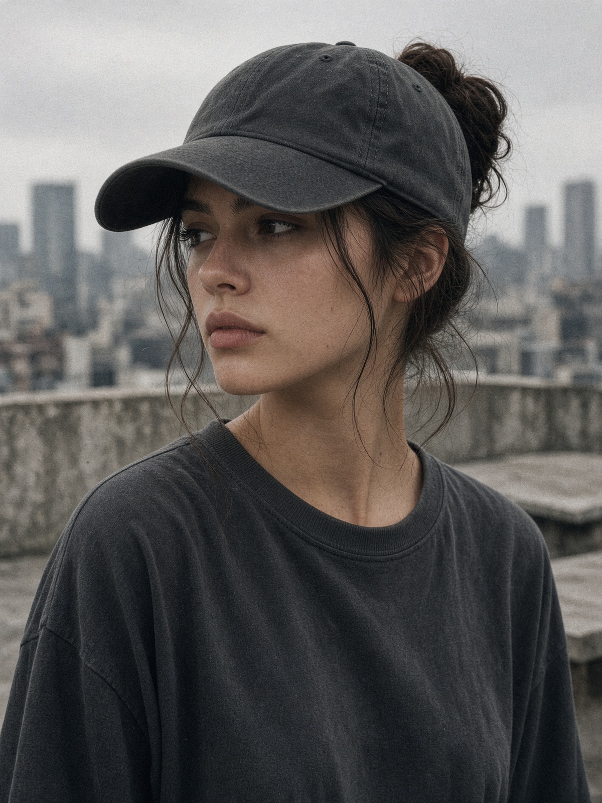 City Cap in Asphalt